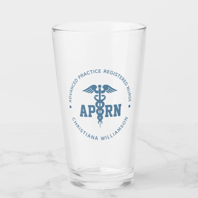 Benutzerdefiniertes APRN Fortgeschrittene Praxis E Glas (Vorderseite)