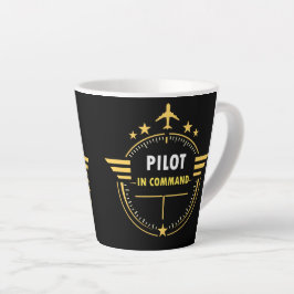 Benutzerdefiniertes Aviation-Pilot-Tasse-Design – Milchtasse
