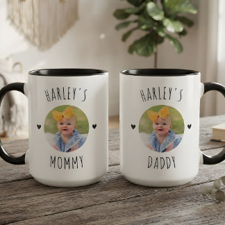 Benutzerdefiniertes Baby-Foto Mama Papa Oma Opa Ge Tasse