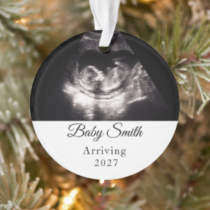 Benutzerdefiniertes Baby-Ultraschall-Schwangerscha Ornament