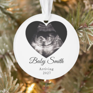 Benutzerdefiniertes Baby-Ultraschall-Schwangerscha Ornament