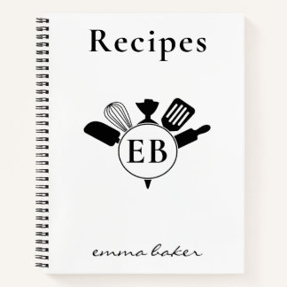 Benutzerdefiniertes Backbuch-Rezept-Journal-Notizb Notizbuch
