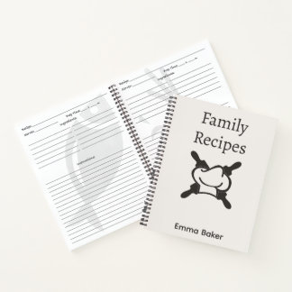 Benutzerdefiniertes Backbuch-Rezeptbuch-Journal-No Notizbuch