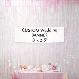 Benutzerdefiniertes Banner 8' x 2.5'