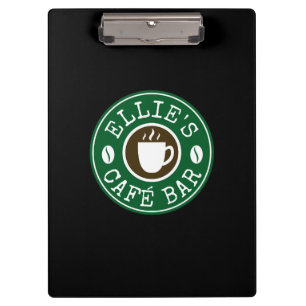 Benutzerdefiniertes Barista-Clipboard für Coffeesh Klemmbrett