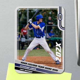 Benutzerdefiniertes Baseball-Spielergeschenk in Bl Magnet