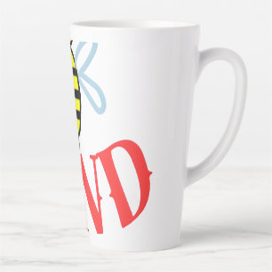 Benutzerdefiniertes Bee Kind personalisiertes Gesc Milchtasse