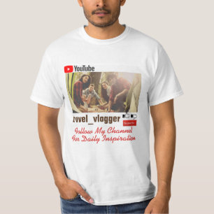 Benutzerdefiniertes Befolgen des Kanals T-Shirt