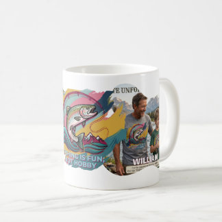 Benutzerdefiniertes Bild, Angeln macht Spaß, kein Kaffeetasse