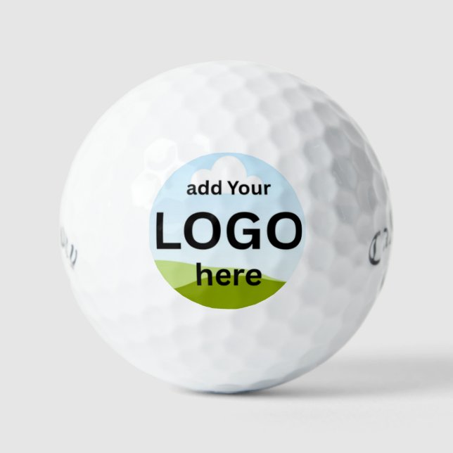 Benutzerdefiniertes Bild oder Logo Callaway Supers Golfball (Vorderseite)