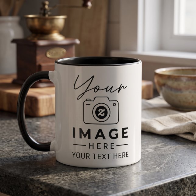 Benutzerdefiniertes Bild und Text Tasse (Von Creator hochgeladen)