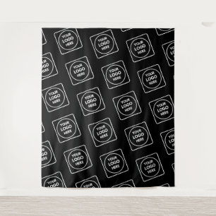 Benutzerdefiniertes Bildlogo oder Design-Wand-Bran Wandteppich