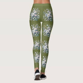 Benutzerdefiniertes Blumendesign Leggings