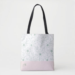 Benutzerdefiniertes Blumenmuster Tasche