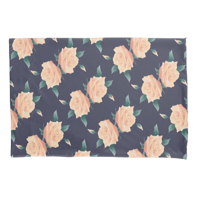 Benutzerdefiniertes Blush-Rose Kissenbezug (Vorderseite-Links)