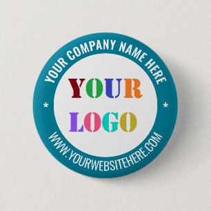 Benutzerdefiniertes Branded Business Werbebutton B Button
