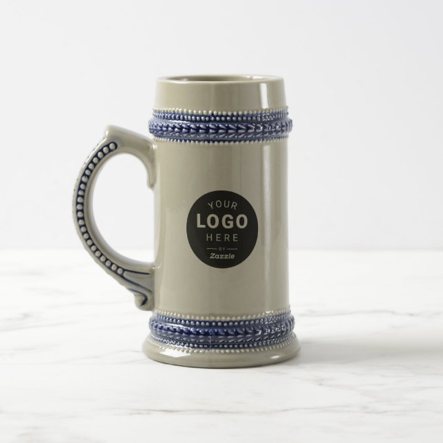Benutzerdefiniertes Branding-Logo Geschäft Bierglas (Links)