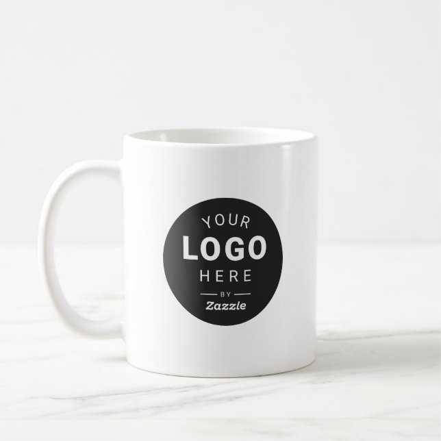Benutzerdefiniertes Branding-Logo Geschäft Kaffeetasse (Links)