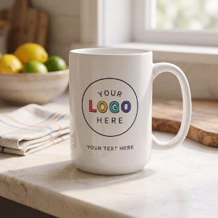 Benutzerdefiniertes Branding-Logo Geschäft Kaffeetasse