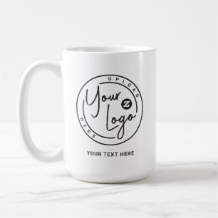 Benutzerdefiniertes Branding-Logo Geschäft Kaffeetasse