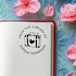 Benutzerdefiniertes Buch   Liebe Reisegepäck Permastempel