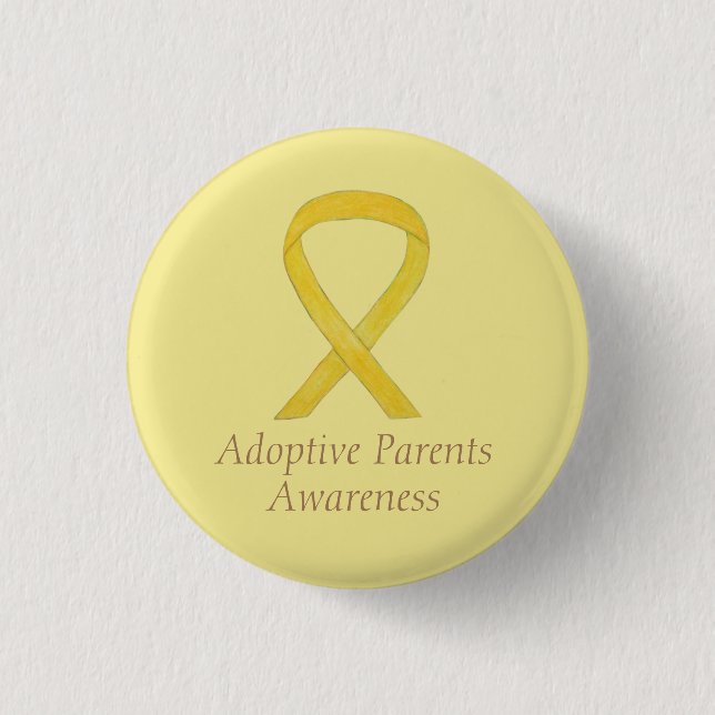 Benutzerdefiniertes Button für Adoptive Eltern (Vorderseite)