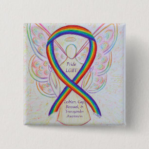 Benutzerdefiniertes Button für LGBT Primereness An