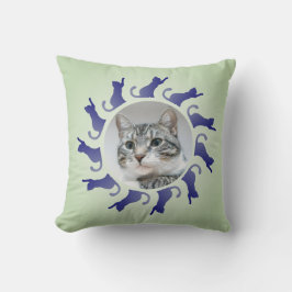 Benutzerdefiniertes Cat Image Throw-Pillow Kissen