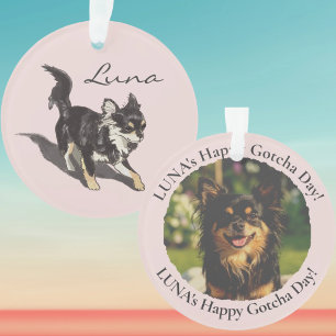 Benutzerdefiniertes Chihuahua-Kunstwerk Haustier G Ornament