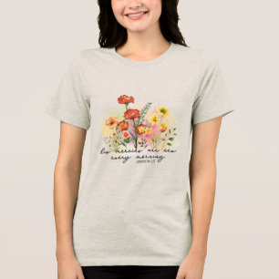 Benutzerdefiniertes Christentum Jesus Glaube Freud Tri-Blend Shirt