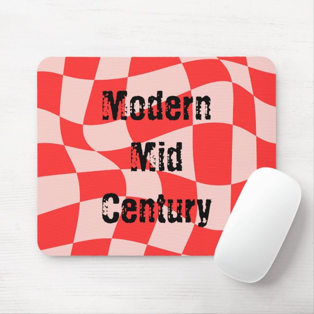 Benutzerdefiniertes Cooles Design, farbig rotes Pr Mousepad (Mit Mouse)