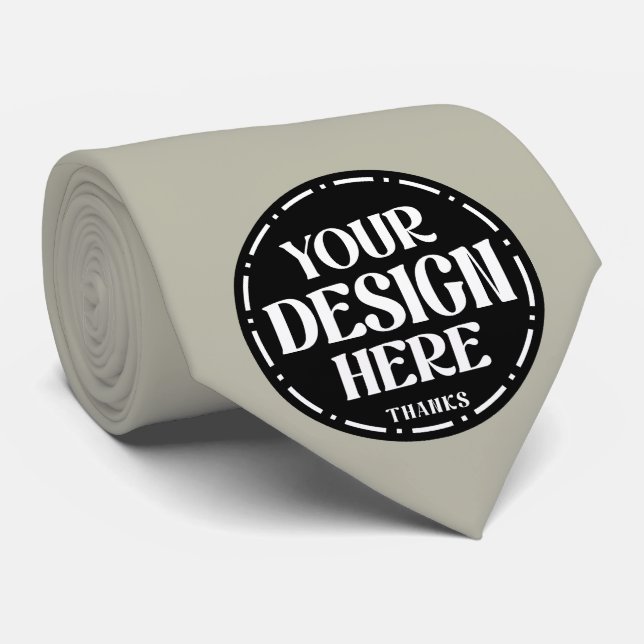 Benutzerdefiniertes Dankeschön-Geschenk-Design für Krawatte (Gerollt)