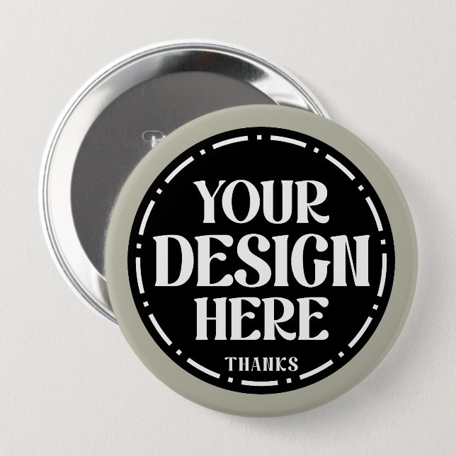 Benutzerdefiniertes Dankeschön-Geschenkdesign für  Button (Vorne & Hinten)