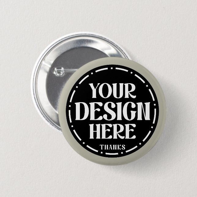 Benutzerdefiniertes Dankeschön-Geschenkdesign für  Button (Vorne & Hinten)