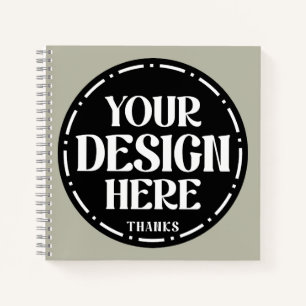 Benutzerdefiniertes Dankeschön-Geschenkdesign für Notizbuch