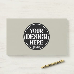 Benutzerdefiniertes Dankeschön-Geschenkdesign für Post-it Klebezettel