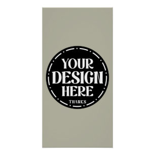Benutzerdefiniertes Dankeschön-Geschenkdesign für Poster
