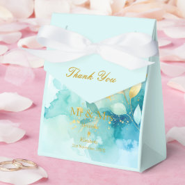 Benutzerdefiniertes Dankeschön Gold Schriftzug Her Geschenkschachtel
