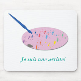 Benutzerdefiniertes Design der Artist-Palette Mousepad