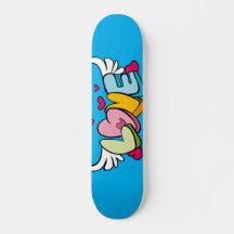 Benutzerdefiniertes Design der Liebe-Skateboards
