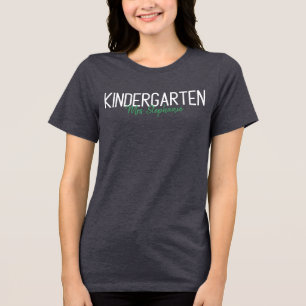 Benutzerdefiniertes Design für den Namen des Kinde Tri-Blend Shirt
