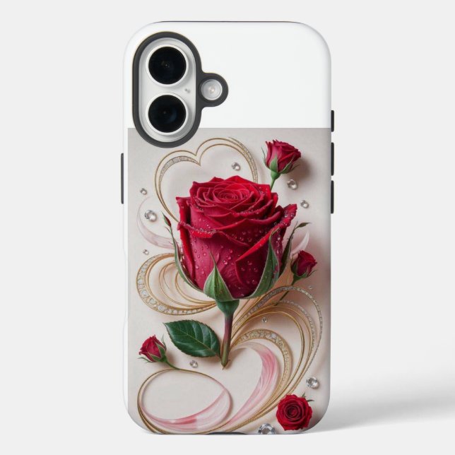 Benutzerdefiniertes Design iPhone 16 Hülle (Rückseite)
