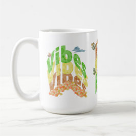 Benutzerdefiniertes Design mit drei Side Fall Vibe Kaffeetasse