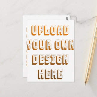 Benutzerdefiniertes Design Produkt hochladen Postkarte
