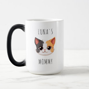 Benutzerdefiniertes Dog-Mama-Geschenk mit Begleite Verwandlungstasse