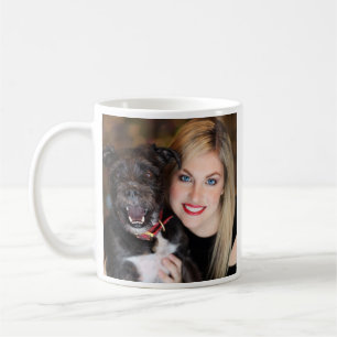 Benutzerdefiniertes doppelseitiges Foto  Kaffeetasse