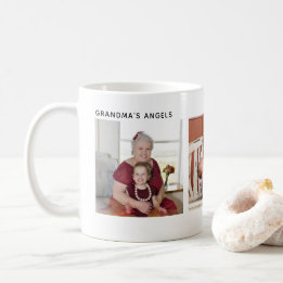 Benutzerdefiniertes Drei-Foto-Personalisiert Große Kaffeetasse