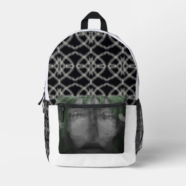 ・ Benutzerdefiniertes Druckgepäck | Personalisiert Bedruckter Rucksack (Vorderseite)