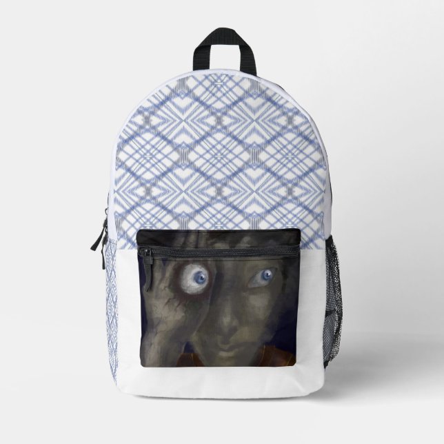 ・ Benutzerdefiniertes Druckgepäck | Personalisiert Bedruckter Rucksack (Vorderseite)
