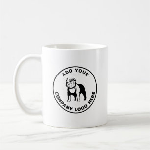 Benutzerdefiniertes einfaches Geschäftslogo Kaffeetasse